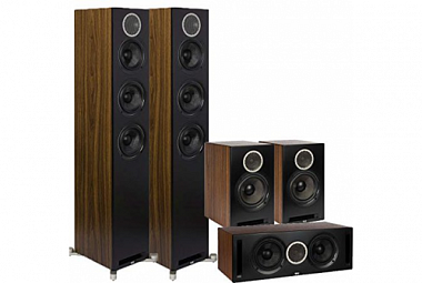 Elac Debut Reference 5.0 ořech
